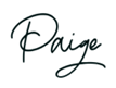 Paige Williams signature (black)